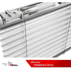 Aluminiowe elektryczne żaluzje poziome Rabat